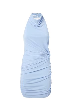 Stella Mini Turtleneck Open Back Mini Dress THE ANDAMANE | T190116ATJP073CIELO